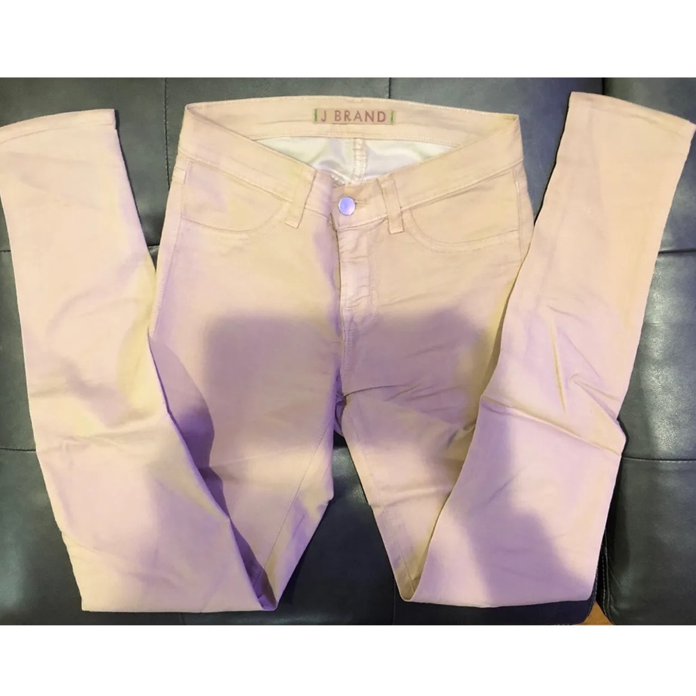 J Brand For Intermix Coated Super Skinny Jean Nude Blush 25
